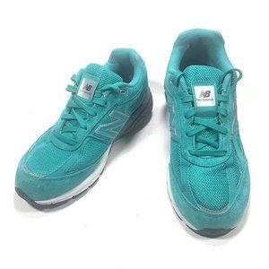 New Balance Teal Athletic Sneakers with White Accents